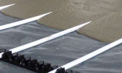 liquid screed for underfloor heating systems