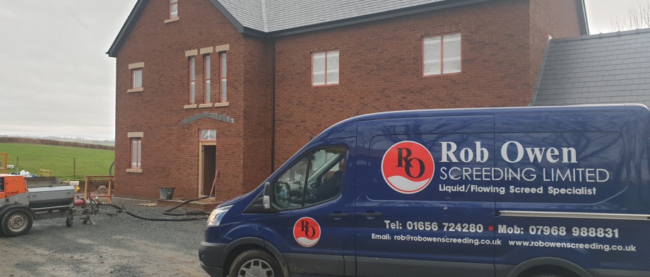 liquid screed brecon